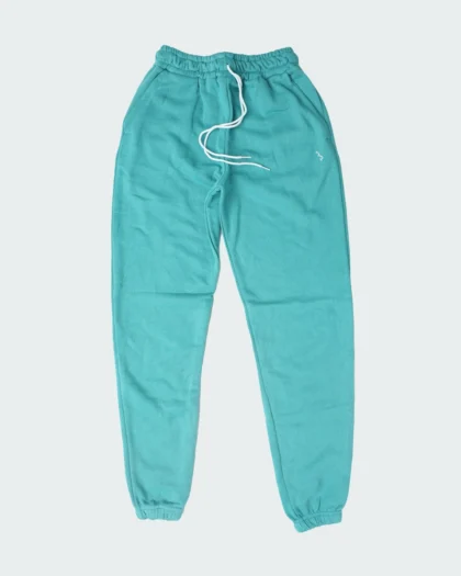 Cura Fleece Joggers Cyan