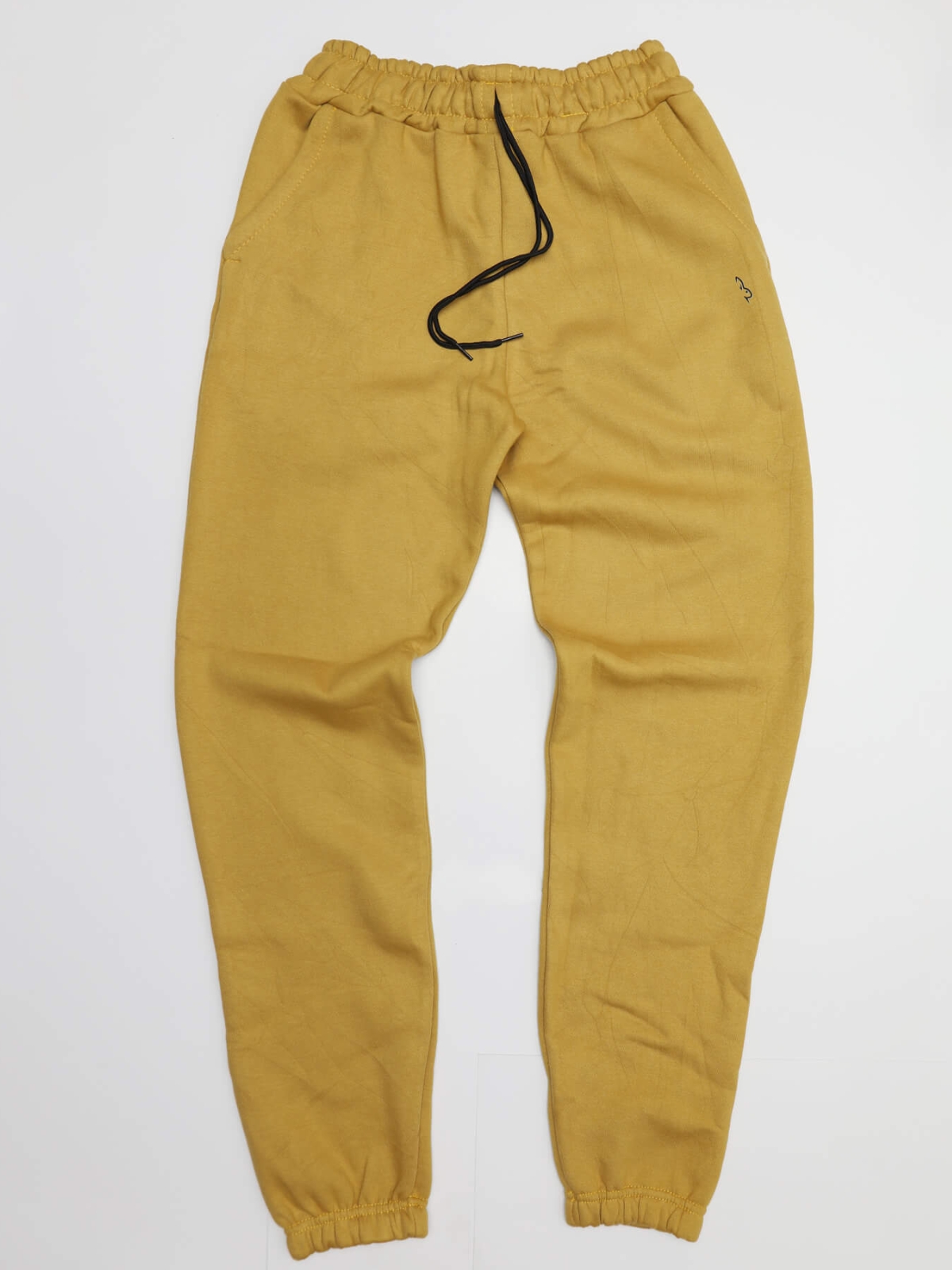 Cura Fleece Joggers Mustard Yellow