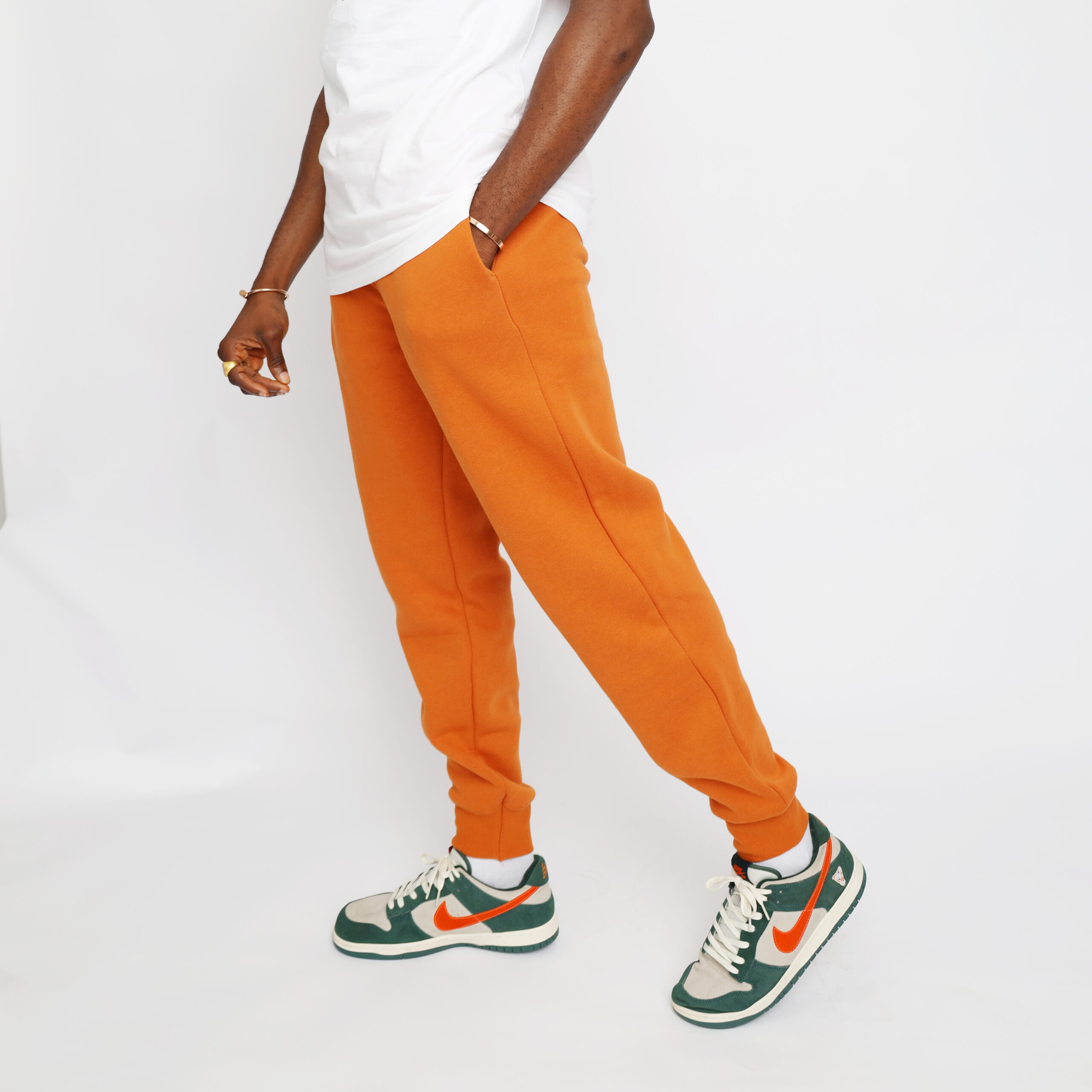 Staple Iconic Joggers (B. Orange) - Image 5