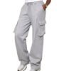 GREY COMBAT PANT (FLEECE)